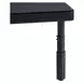 Petros Black King Upholstered Air Adjustable Base with Head Incline
