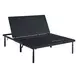 Petros Black Queen Upholstered Air Adjustable Base with Head Incline