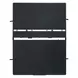 Petros Black Queen Upholstered Air Adjustable Base with Head Incline