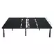 Petros Black King Upholstered Pro Adjustable Base with Head and Foot Incline