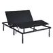 Petros Black Queen Upholstered Pro Adjustable Base with Head and Foot Incline
