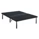 Petros Black Queen Upholstered Pro Adjustable Base with Head and Foot Incline