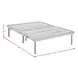 Petros Black Queen Upholstered Pro Adjustable Base with Head and Foot Incline