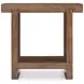 Tomas Marrom Rectangular Occasional Table Set