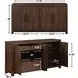 Auburn Dark Brown 4 Door Server