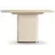 Brigitte Beige 110" Extendable Rectangular Dining Table