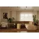 Zenith Latte Brown Velvet Modular Large L-Sectional