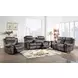 Nashville Gray Swivel Glider Recliner