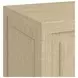 Eave Sundrenched Oak 2 Drawer Nightstand with USB Charging