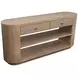 Westvale Chateau Brown Oval Sofa Table