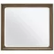 Lindon Belgian Wheat and Coffee Bean 6 Drawer Dresser with Square Mirror