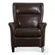 Harrowford Dark Roast Leather Power Recliner with Power Headrest