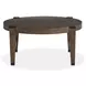 Kaysen Wallaby and Matte Black Round Cocktail Table