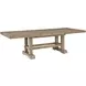 Napa Brown 72" Extendable Rectangular Dining Table