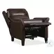 Harrowford Dark Roast Leather Power Recliner with Power Headrest