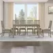 Yorktown Sand 60" Rectangular Dining Table with 6 Side Chairs