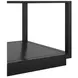 Glaze Onyx Rectangular Glass Top Cocktail Table