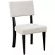 Colvin Black and White Side Chair Set of 2