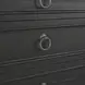 Atrium Black 3 Drawer Nightstand with USB Charging