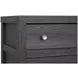 Meadowrise Raisin Black 5 Drawer Chest