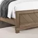 Montana Brown Queen Low Profile Panel Bed