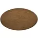Tanner Tawny Brown Oval Cocktail Table