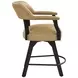 Rylie Black Swivel 24″ Counter Height Captains Chair