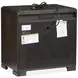 Timberlyn Espresso 3 Drawer Nightstand with USB Charging