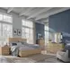 Brentwood Heights Provincial Brown King Panel Bed