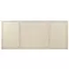 Marlowe Polished Limestone Leather 70" Executive Desk