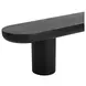 Rocca Black Outdoor Dining Bench