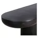 Rocca Black Outdoor Dining Bench