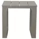Dalilah Gray Patio Square End Table