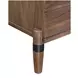 Tranquility Walnut Bookcase with LED