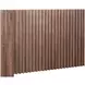 Tranquility Walnut King Platform Bed
