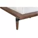 Tranquility Walnut King Platform Bed