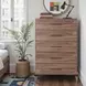 Tranquility Walnut 5 Drawer Chest