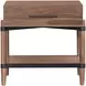 Tranquility Walnut 1 Drawer Nightstand