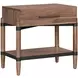 Tranquility Walnut 1 Drawer Nightstand