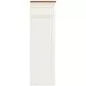 Crownfall Whisper White and Cerused Nutmeg Panel Bedroom Set