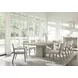 Tempo Cream Performance Fabric Arm Chair