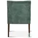 Avery Dark Green Velvet Arm Chair