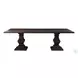 Toulon Vintage Brown 98" Dining Table