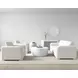 Rothko Uph Porcelain Upholstered Lounge Chair