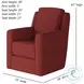 Diva Glam Squad Garnet Swivel Glider