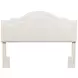 Edmond White Upholstered Queen Headboard