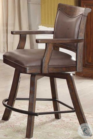 Gettysburg Heavy Distressed Dark Theatre Bar Set From Eci Furniture Furnitureetc Com 1475 05 Tb