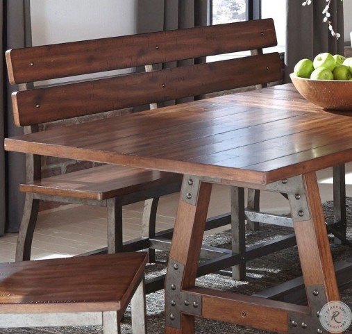 Holverson Brown Milk Crate Bench From Homelegance Furnitureetc Com 1715 Bh