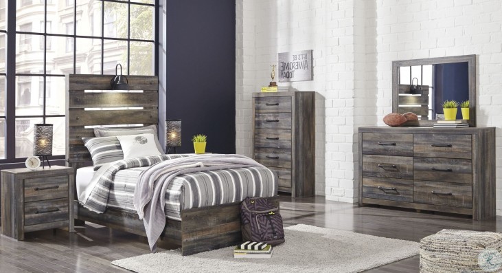 Drystan Multi Youth Panel Bedroom Set from Ashley ...