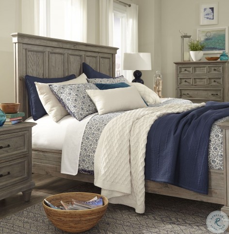 Lancaster Dovetail Grey King Panel Bed From Magnussen Home Furnitureetc Com B4352 64